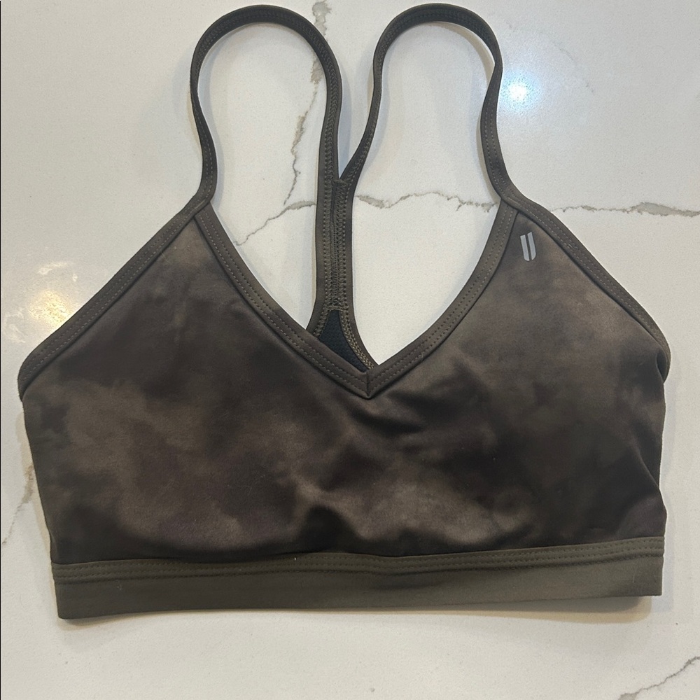 NOBULL Black and Green Sports Bra